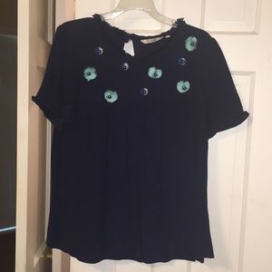 Boden navy top 8